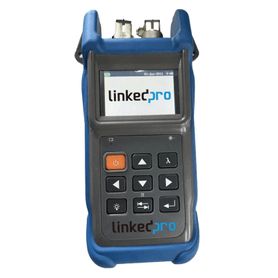 medidor inteligente de pérdida óptica para fibra óptica en redes fttx  opm soporta 6 longitudes de onda  incluye medidor de pér