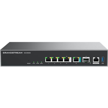 dispositivo de convergencia de redes gcc6020  router vpn  firewall de próxima generación  ip pbx  switch de red  4 puertos giga