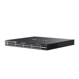 switch omada l3 sdn administrable  48 puertos gigabit y 6 puertos sfp  funciones rip vrrp servidor dhcp  administración central