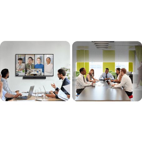 Barra De Videoconferencia Yealink A40 Todo En Uno Para Salas Medianas Con Panel Touch Ctp25