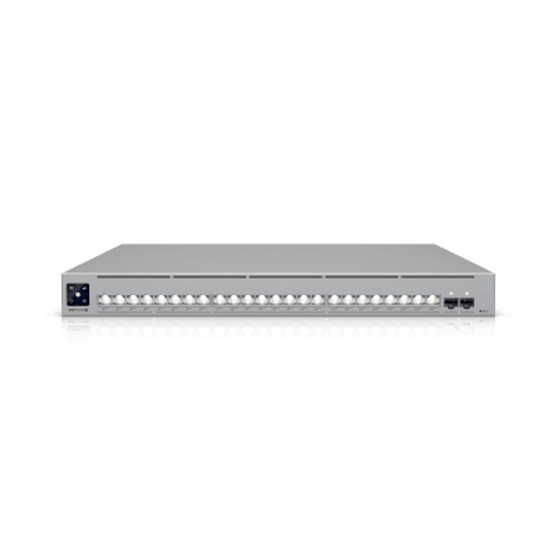 Unifi Switch Uswproxg24poe / Capa 3 / 24 Puertos Poe (16 × 10 Gbe 8 × 25 Gbe)  2 Puertos Sfp28 25 G / 720 W Poe Total