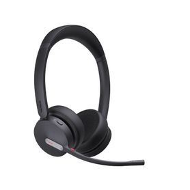 diadema inalámbrica yealink wh64 dect y bluetooth con capacidad de hasta 32 horas de conversación243932