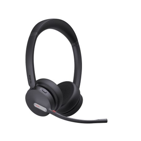 Diadema Inalámbrica Yealink Wh64 Dect Y Bluetooth Con Capacidad De Hasta 32 Horas De Conversación