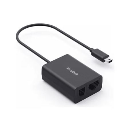 adaptador ehs para diademas inalámbricas dect de yealink compatible con diversas marcas de telefonos ip