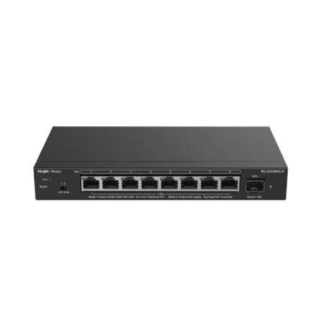 Switch Administrable Capa 2 Con Poe Multigigabit 8 Puertos 2.5gb Y 1 Sfp 10g Hasta 130w Estándar 802.3bt