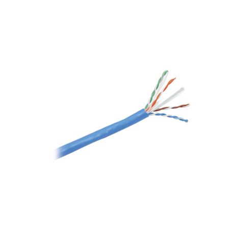 Bobina De Cable Utp 305 M. De Cobre Netkey Reelex Azul Categoria 6 (24 Awg) 1000mbps Pvc (cm) De 4 Pares