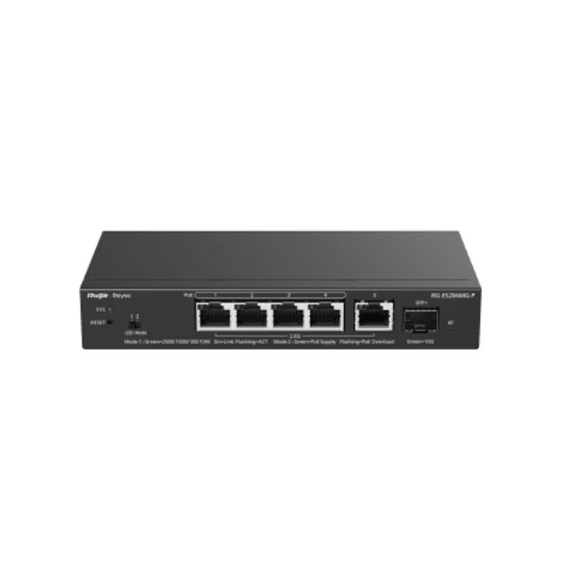 Switch Administrable Capa2 Poe Con 5 Puertos Multigigabit 2.5gb Hasta 70w Poe 802.3bt