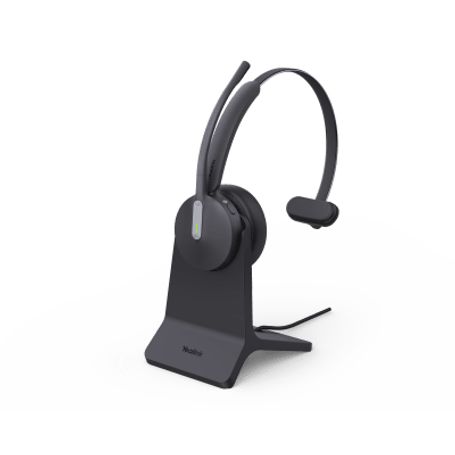 Diadema Bluetooth De Yealink Bh70 Mono Con Certificación Microsoft Teams Y Base De Carga