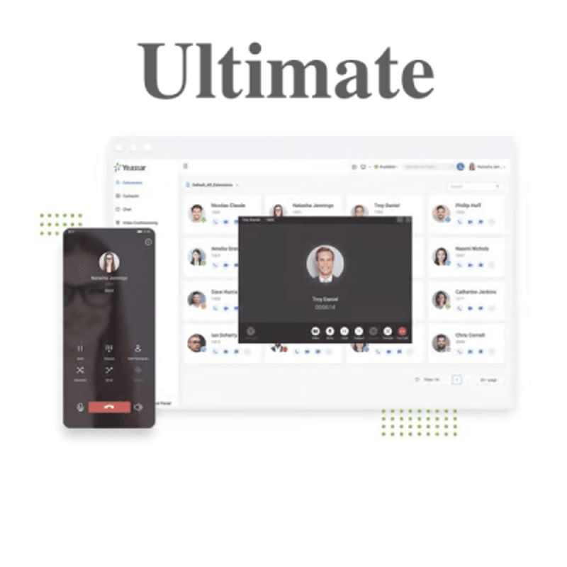 Extensión Anual De Usuario Para Conmutador En Nube Yeastar Ultimate Edition