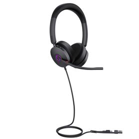 diadema yealink uh48 dual teams usbca certificada para teams y soporte multiplataforma uc243900