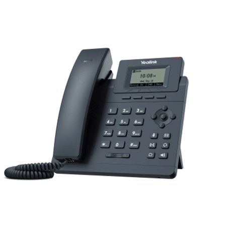 Teléfono Ip Empresarial Yealink Sip T30p Con 1 Linea Sip Y Conferencia De Hasta 5 Participantes