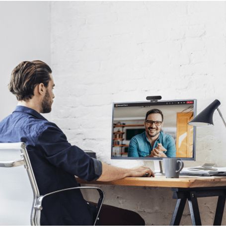 Cámara Web Yealink Uvc20 Full Hd Con Autofoco Y Tapa De Privacidad
