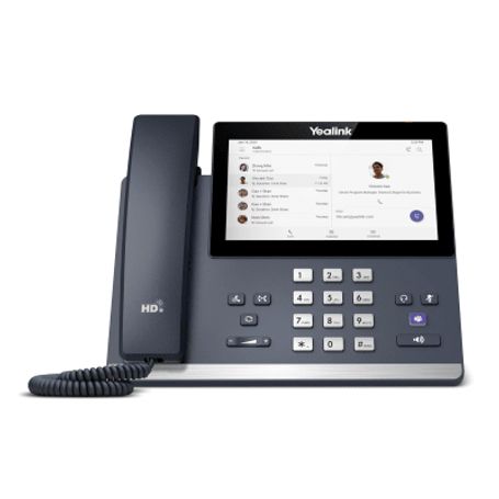 Teléfono Ip Yealink Mp56 Premium Con Pantalla De 7 Pulgadas Y Certificación Microsoft Teams