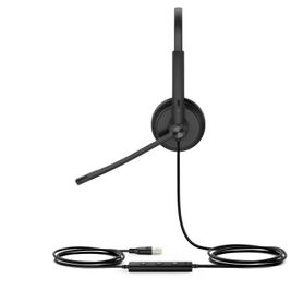 diadema alámbrica uh34 dual de yealink usb compatible con teléfonos ip y computadoras243876