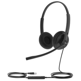 diadema usb yealink uh34 lite dual con almohadillas de esponja y compatibilidad uc multiplataforma244049