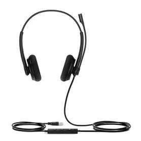 diadema usb yealink uh34 lite dual con almohadillas de esponja y compatibilidad uc multiplataforma244049