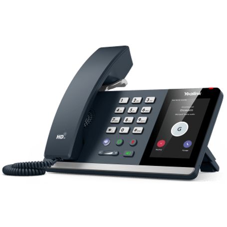Teléfono Ip Yealink Mp54 Compacto Con Android 12 Y Certificación Microsoft Teams