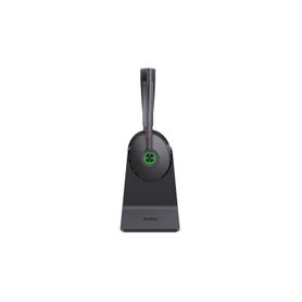diadema bluetooth yealink bh74 con cancelación activa de ruido hibrida base de carga y tecnologia acoustic shield 30243992
