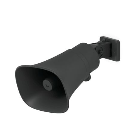 Unifi Protect Ai Horn Speaker Altavoz Ip 120 Db Poe Alerta Ai Avanzada Montaje Pared Esquina Y Poste Ip66 Color Negro