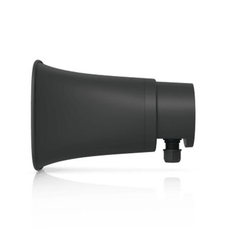 Unifi Protect Ai Horn Speaker Altavoz Ip 120 Db Poe Alerta Ai Avanzada Montaje Pared Esquina Y Poste Ip66 Color Negro
