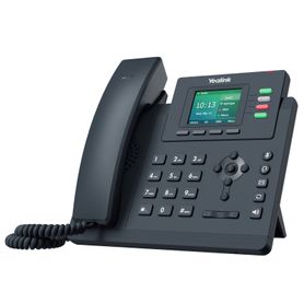teléfono ip empresarial yealink sipt33g con doble puerto gigabit ethernet y 4 lineas sip244263