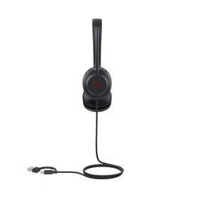 diadema alambrica uh35 dual teams de yealink usb ca con cancelación de ruido y diseno ergonómico243871