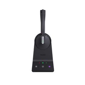 diadema inalámbrica wh64 dual teams con micrófono dual y acoustic shield 20 para llamadas claras en entornos ruidosos244410