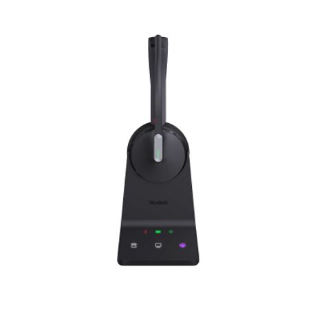 Diadema Inalámbrica Wh64 Dual Teams Con Micrófono Dual Y Acoustic Shield 2.0 Para Llamadas Claras En Entornos Ruidosos