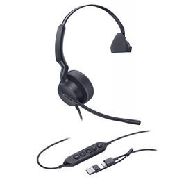 diadema alámbrica uh42 se mono de yealink certificada para microsoft teams con usbca244201
