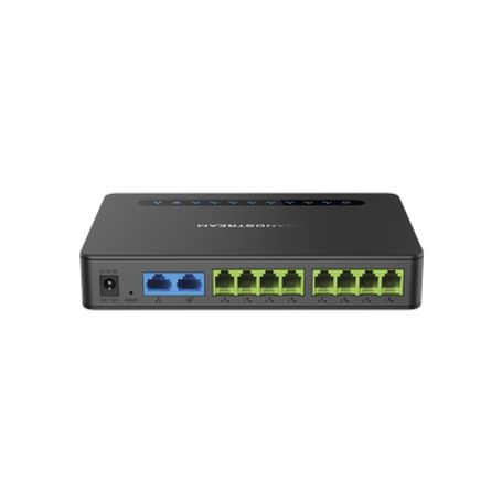Gateway De 8 Puertos Fxs Con Router Nat Y Doble Puerto De Red Gigabit