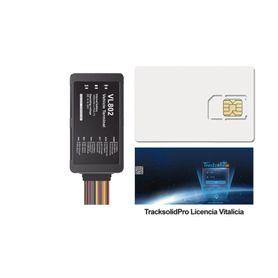 kit localizador vehicular  4g lte  ble  rs485  audio dos vias requiere accesorios  incluye sim500mb2y y plataforma tracksolidpr