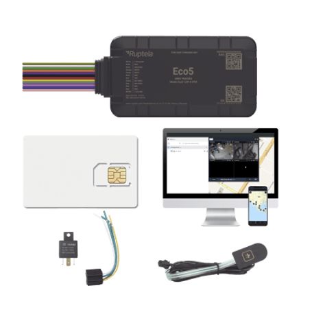 kit dispositivo de rastreo vehicular  conectividad lte cat1 y ltem  ble 50  gnss ublox  carcasa ip54  bateria interna de respal