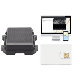 kit localizador 4g con carga solar  semiautónomo  rastreo de contenedores  cajas de tráiler  alarma de sabotaje audible  incluy