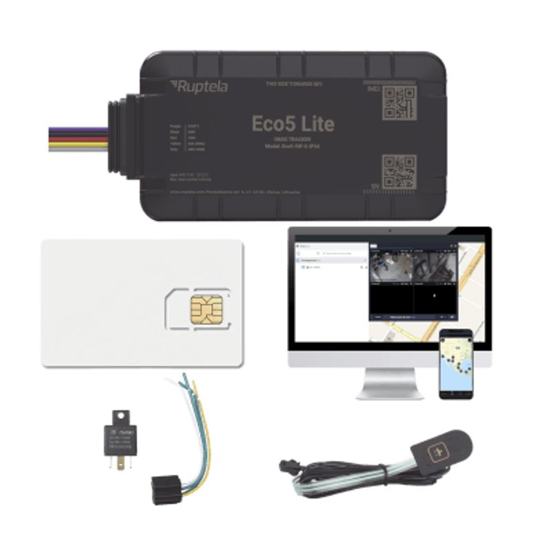 Rastreador Vehicular Y Monitoreo De Flota / Ble 5.0 Y Gnss / Lte Cat1 Y Ltem Con Respaldo 2g / Gnss Ublox / Mikado Ip54 / 20 °c 