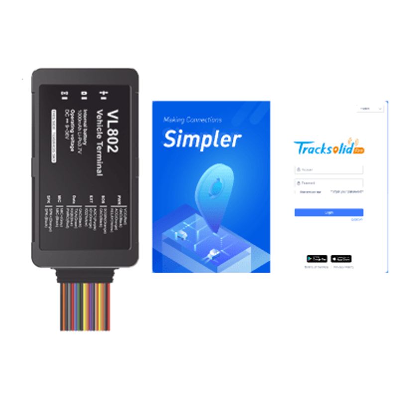 Localizador Vehicular 4g Boton De Emergencia Y Relevador Incluidos / Detección De Apertura De Puertas / Multiples Salidas Digita
