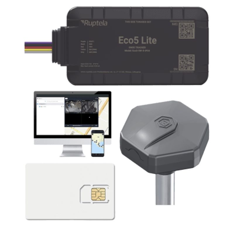 Rastreador Vehicular Y Monitoreo De Flota / Ble 5.0 Y Gnss / Lte Cat1 Y Ltem Con Respaldo 2g / Gnss Ublox / Mikado Ip54 / 20 °c 