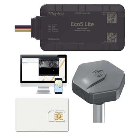 Rastreador Vehicular Y Monitoreo De Flota / Ble 5.0 Y Gnss / Lte Cat1 Y Ltem Con Respaldo 2g / Gnss Ublox / Mikado Ip54 / 20 °c 