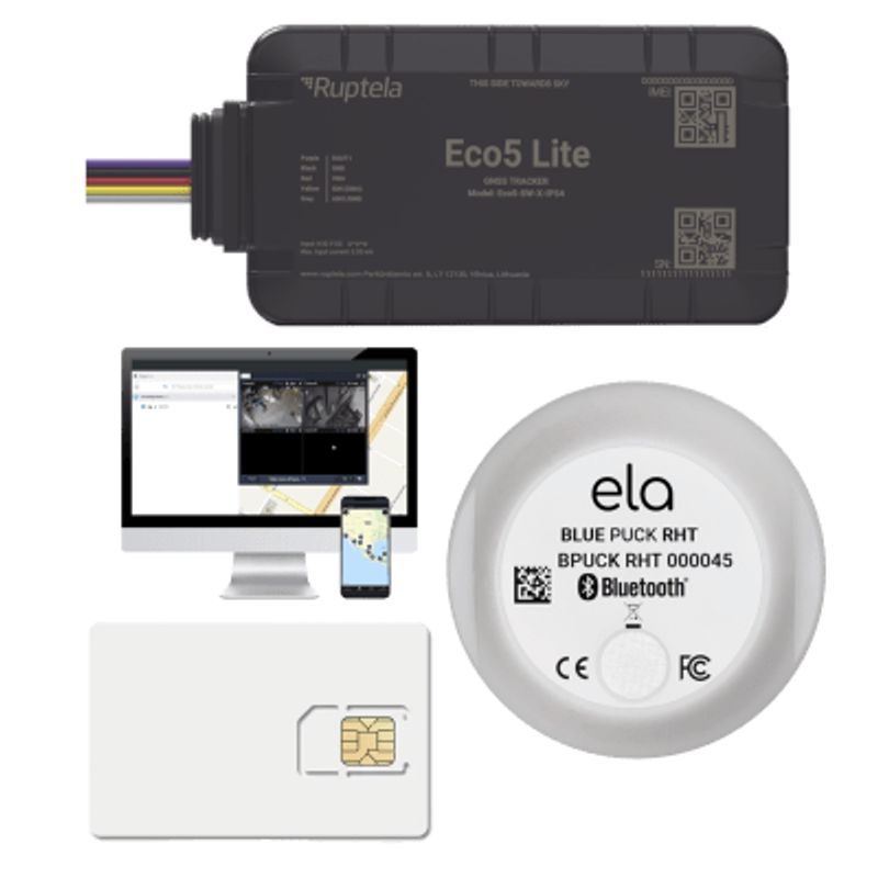 Rastreador Vehicular Y Monitoreo De Flota / Ble 5.0 Y Gnss / Lte Cat1 Y Ltem Con Respaldo 2g / Gnss Ublox / Mikado Ip54 / 20 °c 