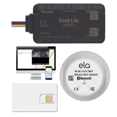 Rastreador Vehicular Y Monitoreo De Flota / Ble 5.0 Y Gnss / Lte Cat1 Y Ltem Con Respaldo 2g / Gnss Ublox / Mikado Ip54 / 20 °c 
