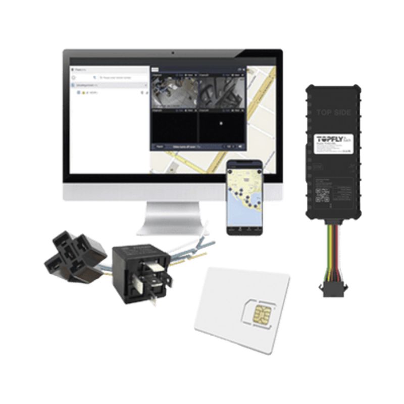 Kit Dispositivo Tlw26bl Para Localización Para Vehiculos / Conectividad 4g Lte Y Ble 5.0 / Diferentes Tipos De Notificaciones / 