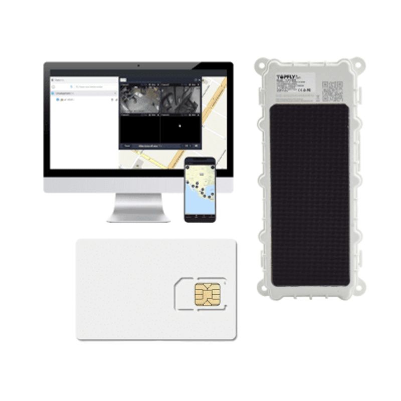 Kit Dispositivo De Seguimiento De Activos / Protección Ip67 /  Recargable Li 9600 Mah / Lte Catm1/nbiot / Tamano Compacto / Func