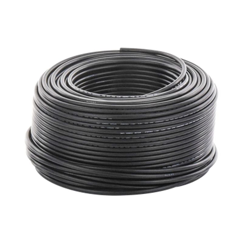 Cable Fotovoltaico Negro / 6mm² (10awg) / Material Cobre /  2000v / Rollo De 100m