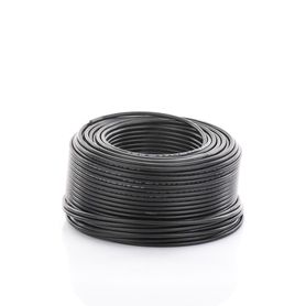 cable fotovoltaico negro  6mm² 10awg  material cobre   2000v  rollo de 100m213894