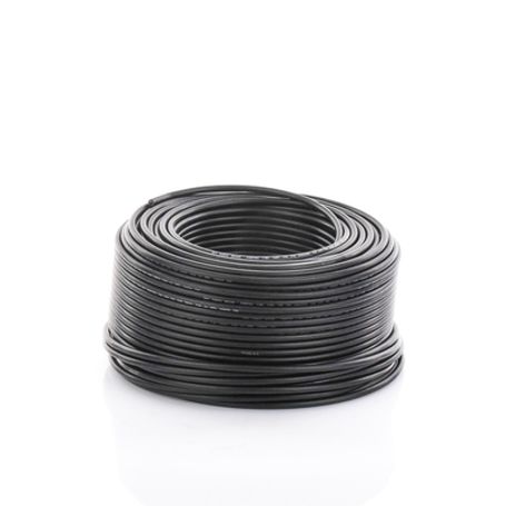 Cable Fotovoltaico Negro / 6mm² (10awg) / Material Cobre /  2000v / Rollo De 100m