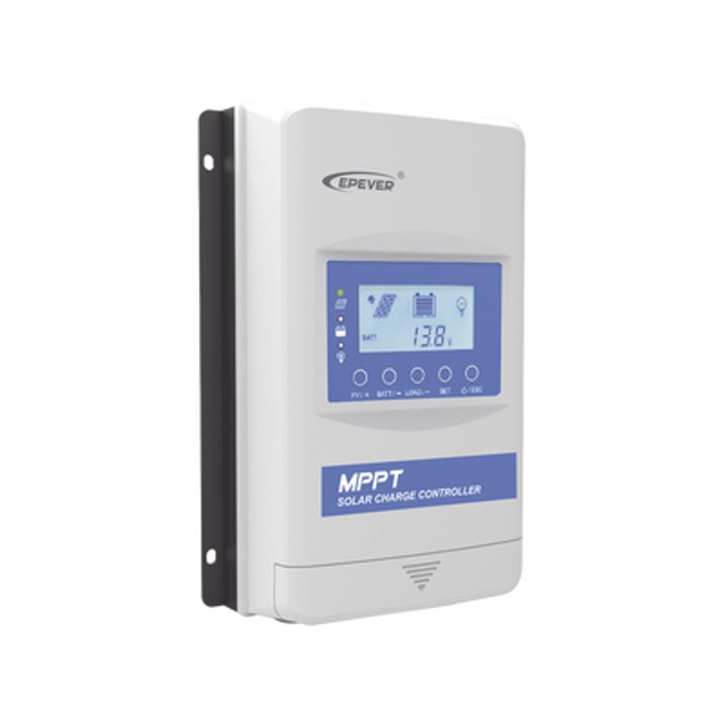 Controlador Solar Mppt 30a 12/24v Máximo Voltaje De Circuito Abierto Voc 100vcc Configurable Para Baterias De Litio