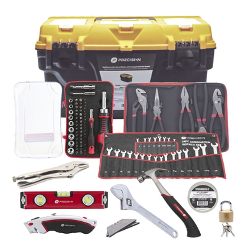 Juego De Herramientas Multitareas Con Caja Para Su Facil Manejo.