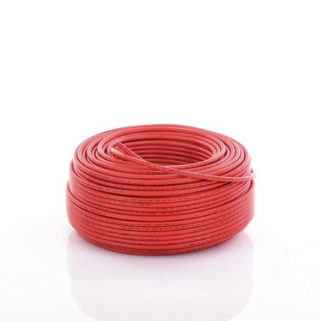 Cable Fotovoltaico Rojo / 6mm² (10awg) / Material Cobre / 2000v / Rollo De 100 M