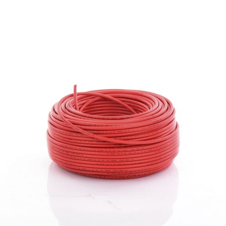 Cable Fotovoltaico Rojo / 6mm² (10awg) / Material Cobre / 2000v / Rollo De 100 M