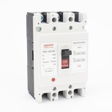 Protección Térmica 3p 125a  Corriente Alterna  690 V Ca Trifásica.