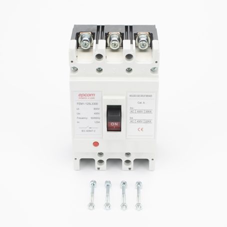 Protección Térmica 3p 125a  Corriente Alterna  690 V Ca Trifásica.